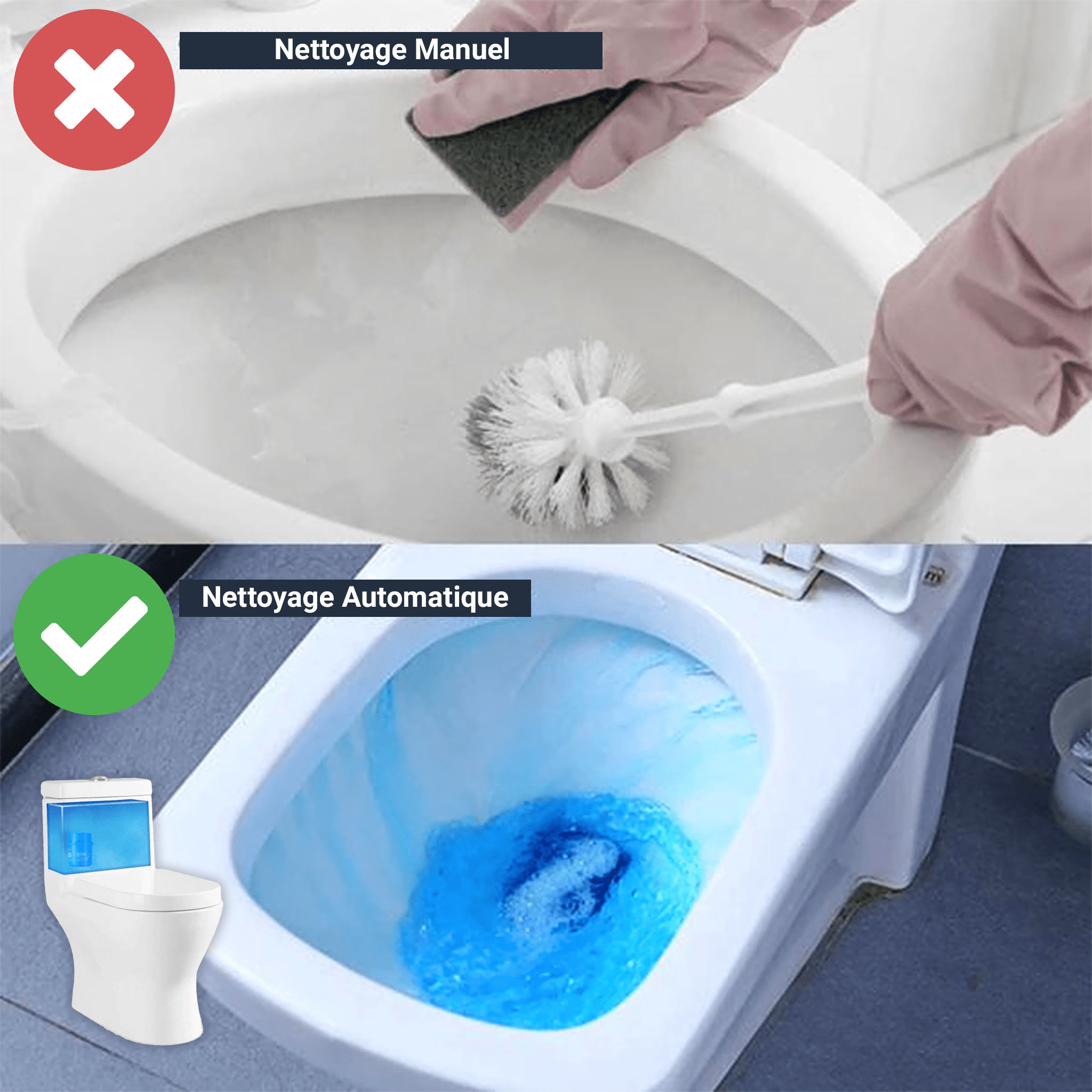 Quel bloc WC nettoyant et désodorisant choisir ? 